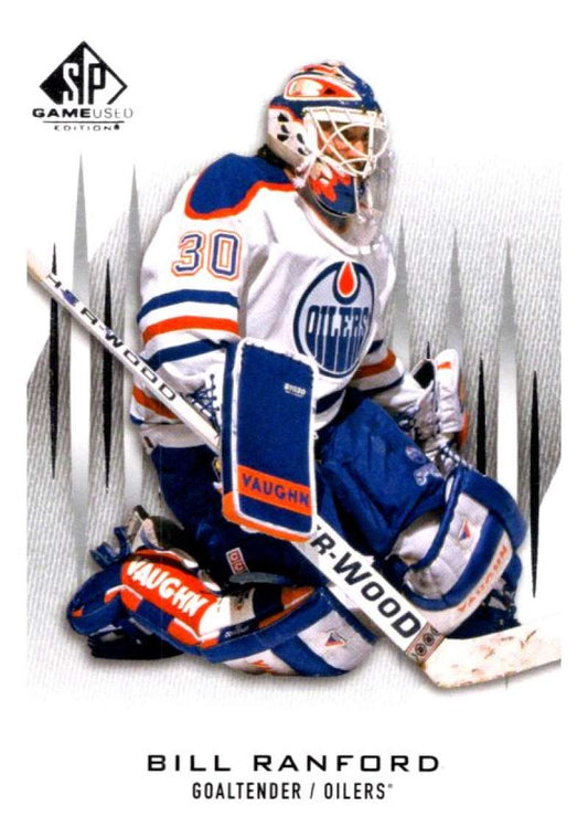 2013-14 Upper Deck SP Game Used #65 Bill Ranford  Edmonton Oilers  V92988 Image 1