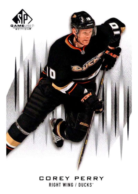 2013-14 Upper Deck SP Game Used #98 Corey Perry  Anaheim Ducks  V93007 Image 1