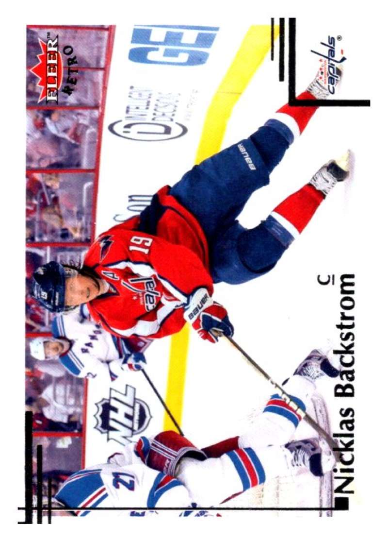 2012-13 Upper Deck Fleer Retro #6 Nicklas Backstrom  Washington Capitals  V93157 Image 1