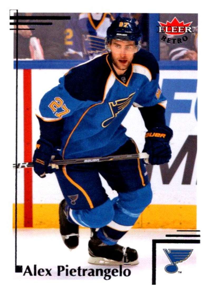 2012-13 Upper Deck Fleer Retro #21 Alex Pietrangelo  St. Louis Blues  V93177 Image 1