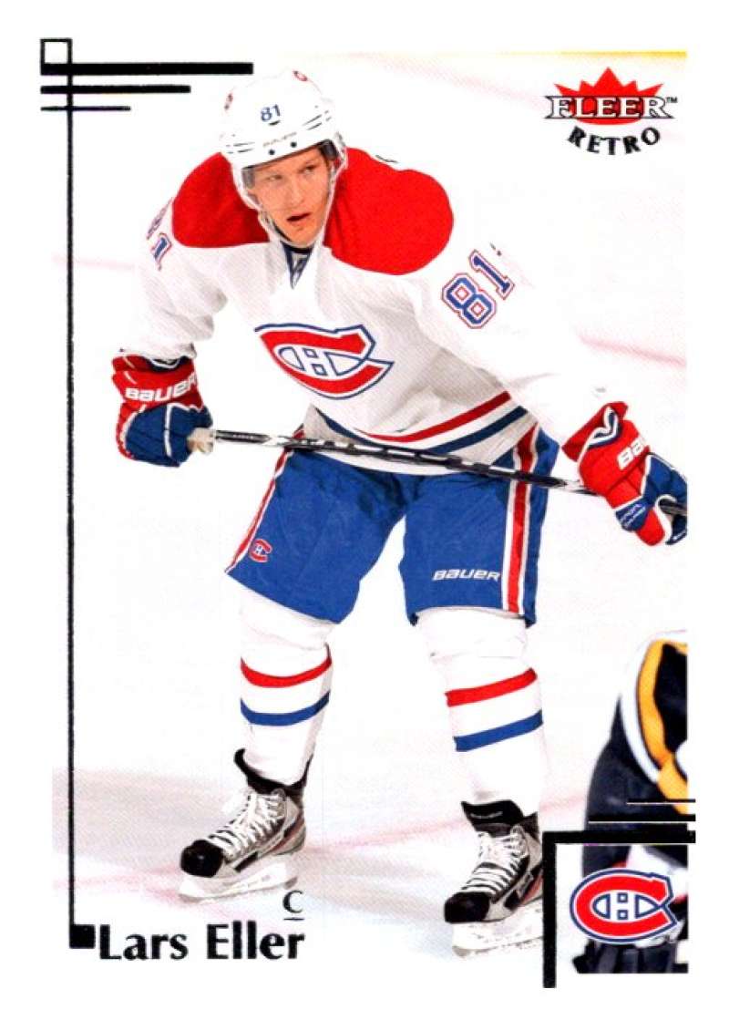 2012-13 Upper Deck Fleer Retro #49 Lars Eller  Montreal Canadiens  V93221 Image 1