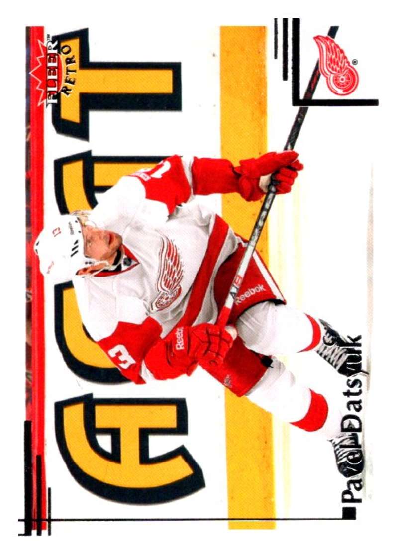 2012-13 Upper Deck Fleer Retro #71 Pavel Datsyuk  Detroit Red Wings  V93245 Image 1