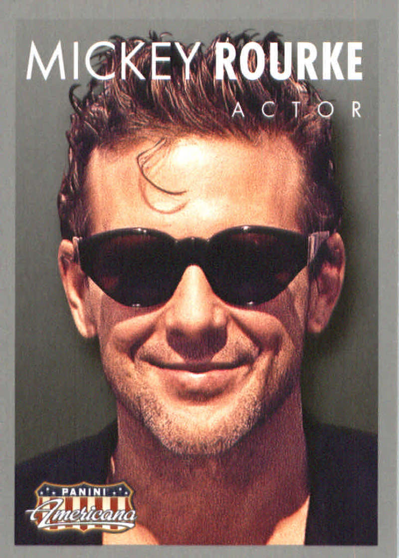 2015 Panini Americana Trading Card #30 Mickey Rourke   V92813 Image 1