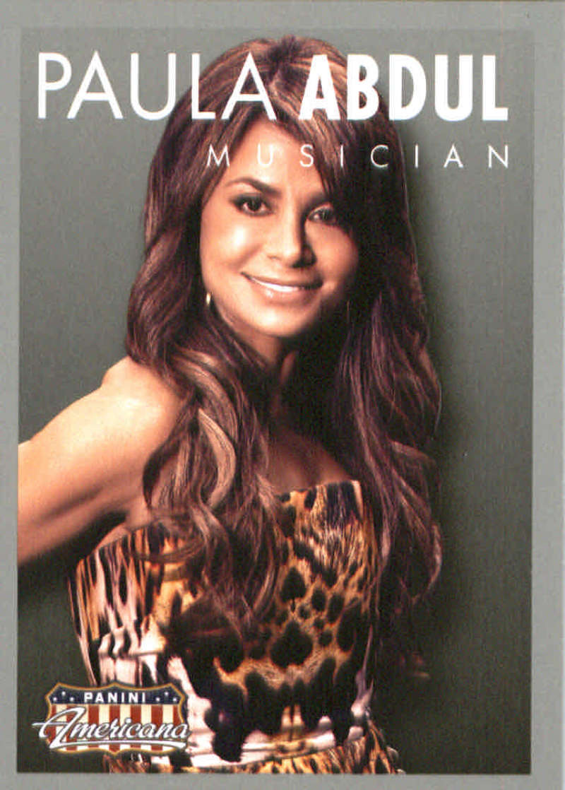 2015 Panini Americana Trading Card #32 Paula Abdul   V92817 Image 1