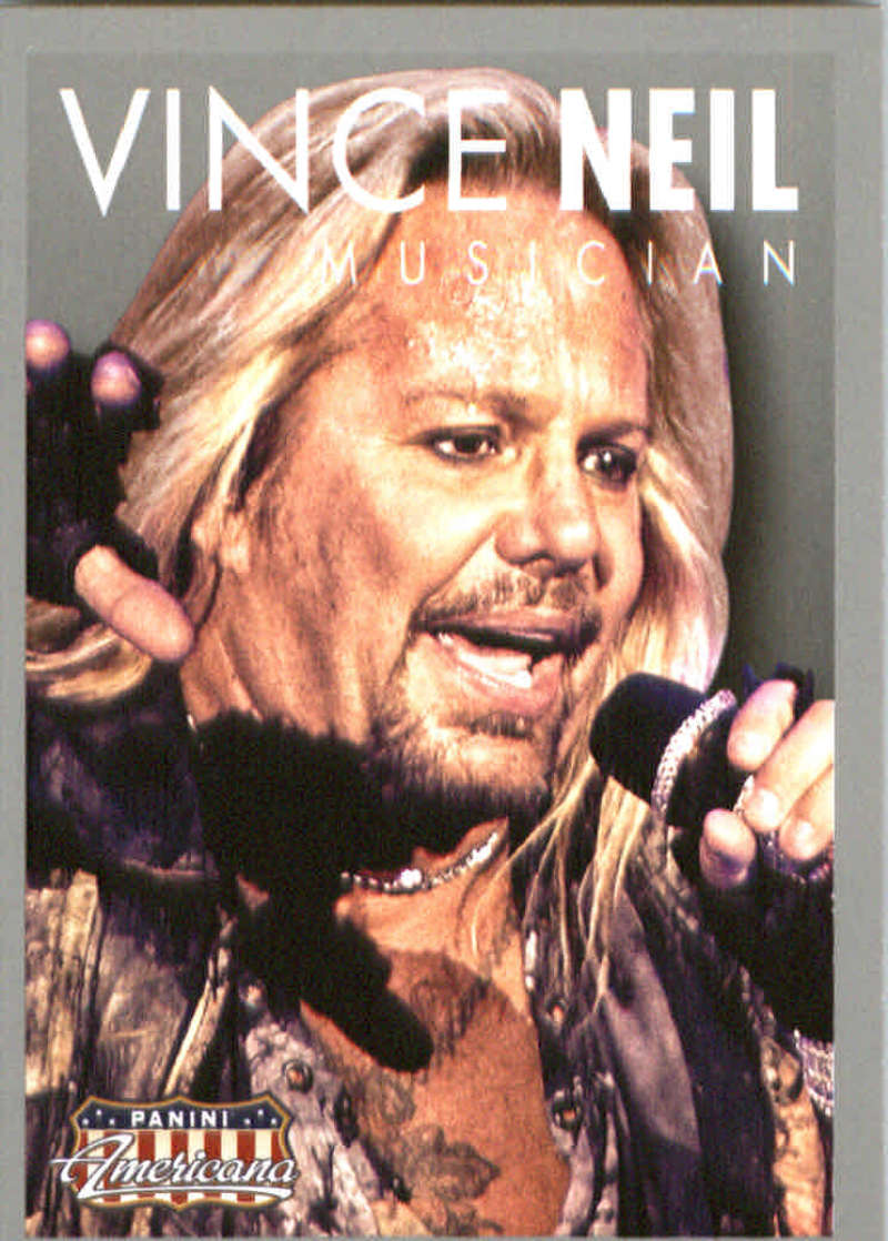 2015 Panini Americana Trading Card #40 Vince Neil   V92833 Image 1