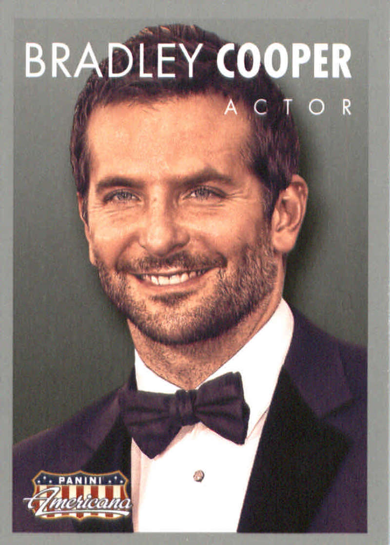 2015 Panini Americana Trading Card #43 Bradley Cooper   V92838 Image 1