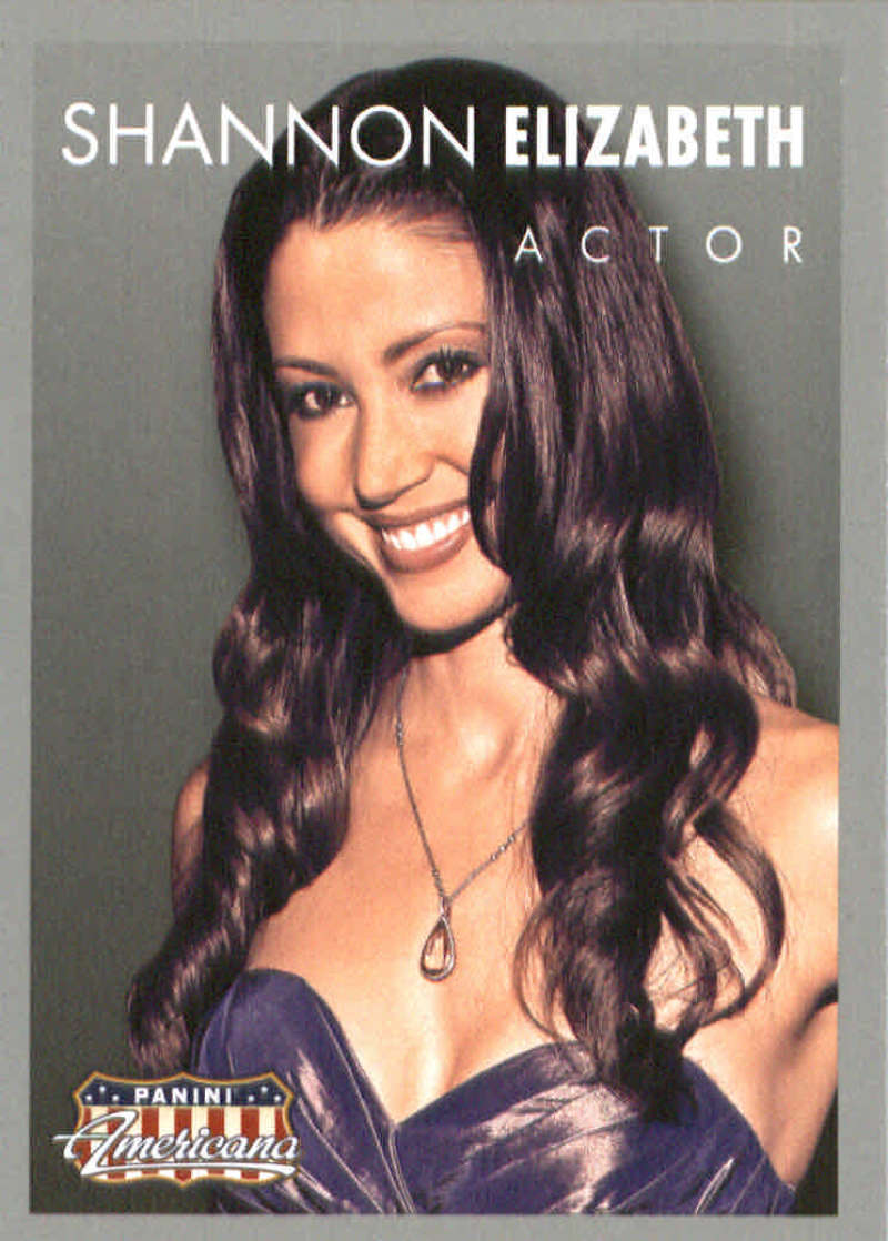 2015 Panini Americana Trading Card #63 Shannon Elizabeth   V92876 Image 1