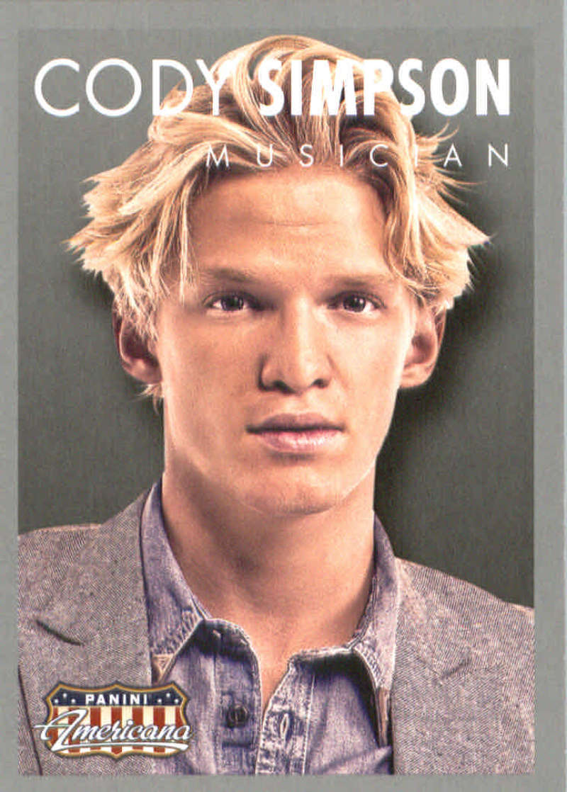 2015 Panini Americana Trading Card #67 Cody Simpson   V92881 Image 1