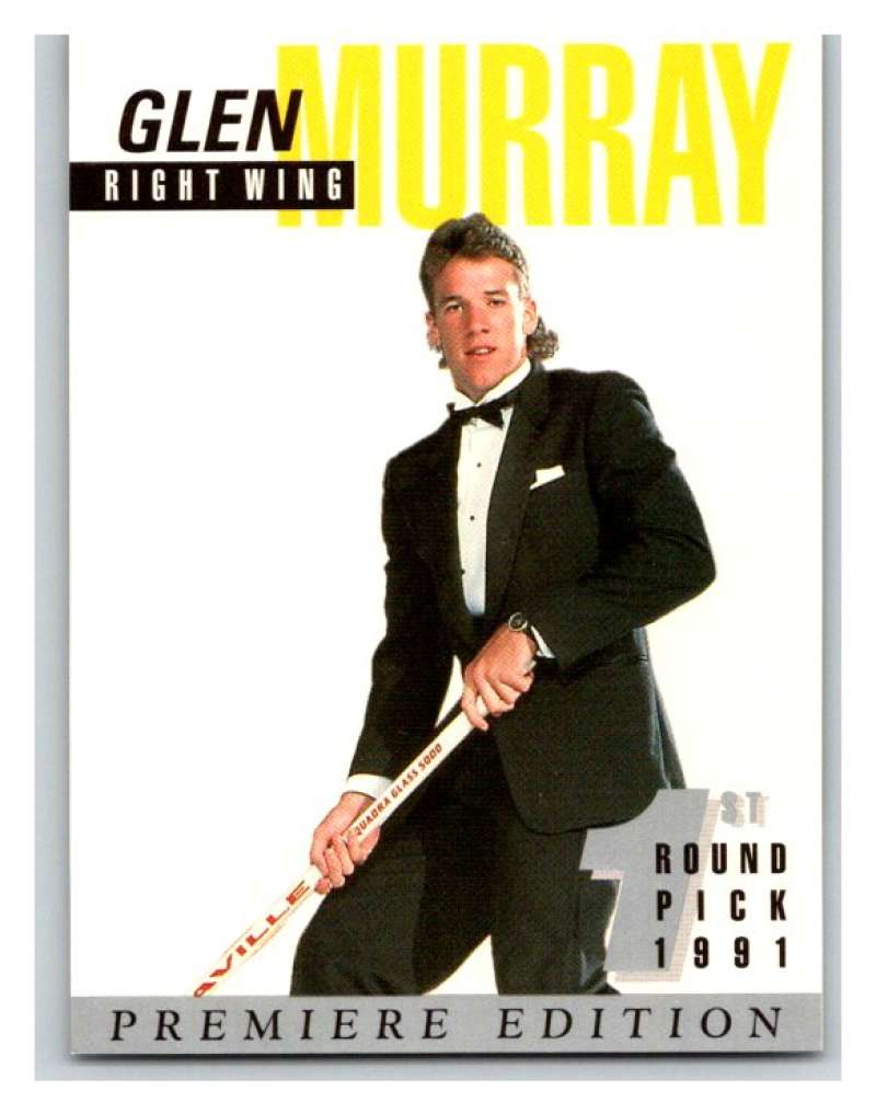 (HCW) 1991 Arena Draft Picks #14 Glen Murray Bruins NHL Mint Image 1