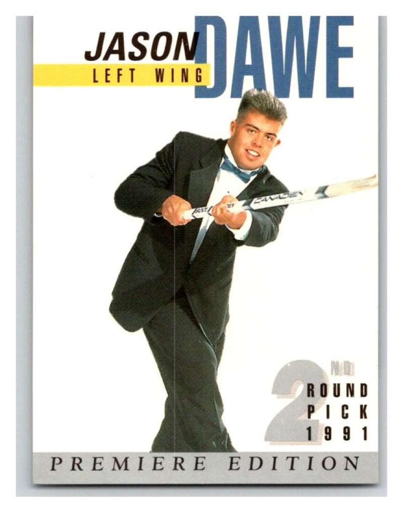 (HCW) 1991 Arena Draft Picks #26 Jason Dawe Sabres NHL Mint Image 1