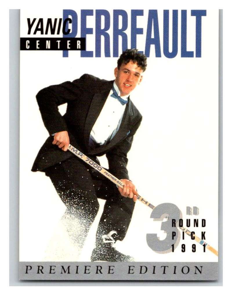 (HCW) 1991 Arena Draft Picks #31 Yanic Perreault Maple Leafs NHL Mint Image 1