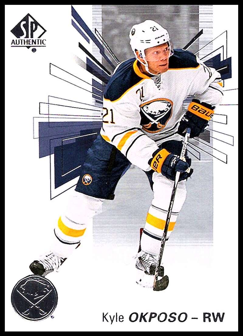 2016-17 Upper Deck SP Authentic #4 Kyle Okposo  Buffalo Sabres  V93498 Image 1