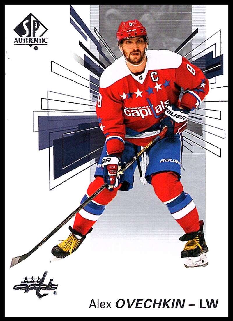 2016-17 Upper Deck SP Authentic #8 Alexander Ovechkin Capitals  V93501 Image 1