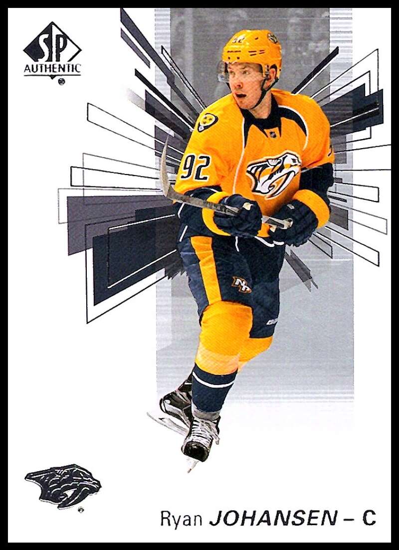 2016-17 Upper Deck SP Authentic #13 Ryan Johansen  Nashville Predators  V93504 Image 1