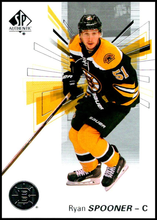2016-17 Upper Deck SP Authentic #62 Ryan Spooner  Boston Bruins  V93525 Image 1