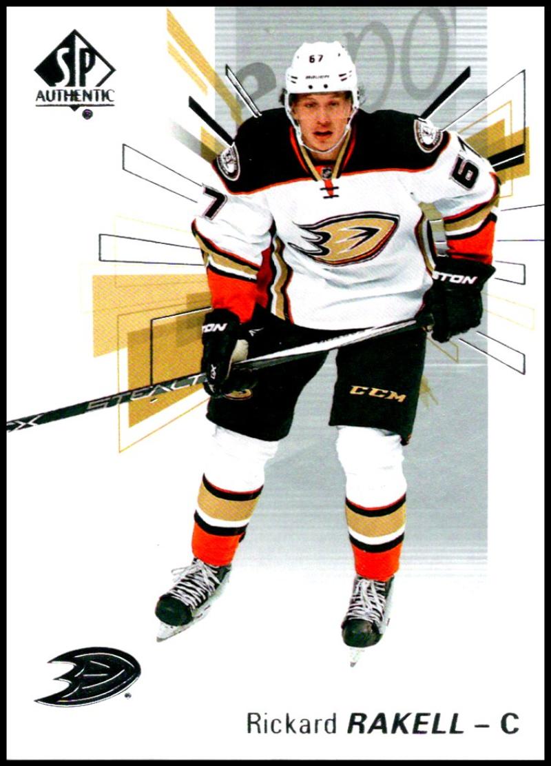 2016-17 Upper Deck SP Authentic #76 Rickard Rakell  Anaheim Ducks  V93530 Image 1