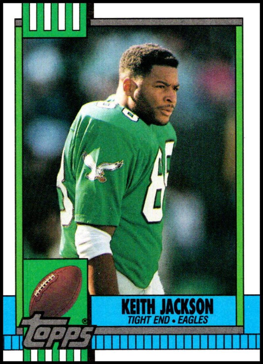 1990 Topps Football #85 Keith Jackson  Philadelphia Eagles  Image 1