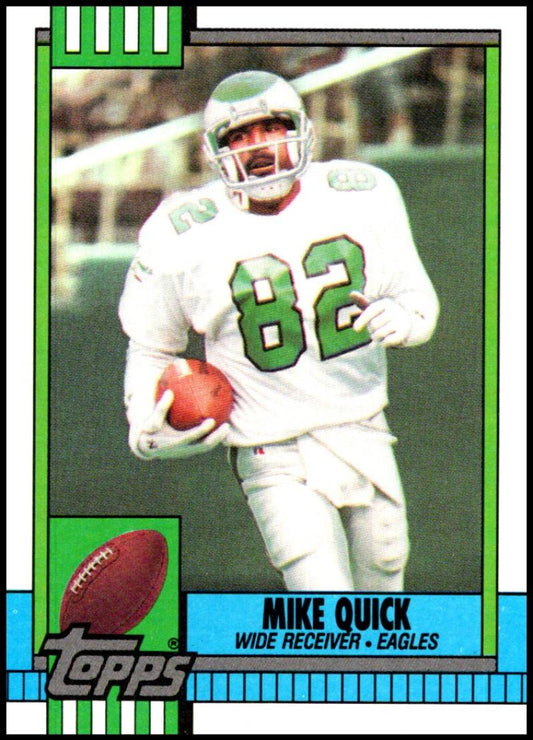 1990 Topps Football #95 Mike Quick  Philadelphia Eagles  Image 1