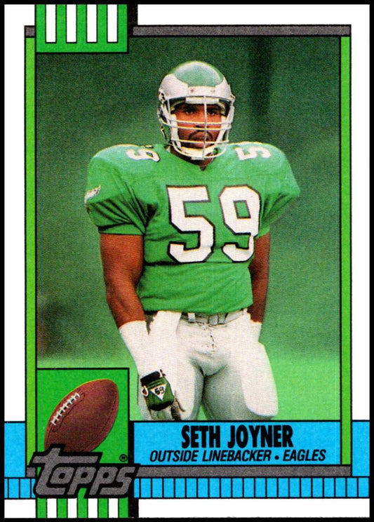 1990 Topps Football #99 Seth Joyner  Philadelphia Eagles  Image 1