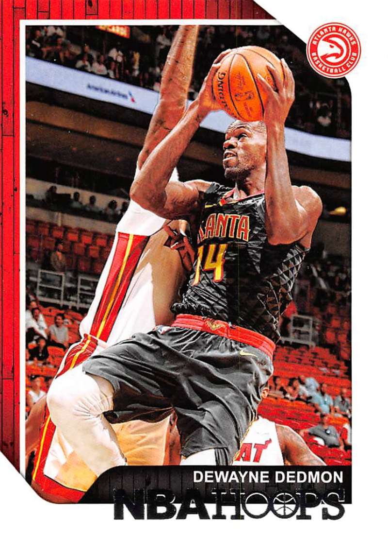 2018-19 Panini Hoops #41 Dewayne Dedmon  Atlanta Hawks  V89678 Image 1