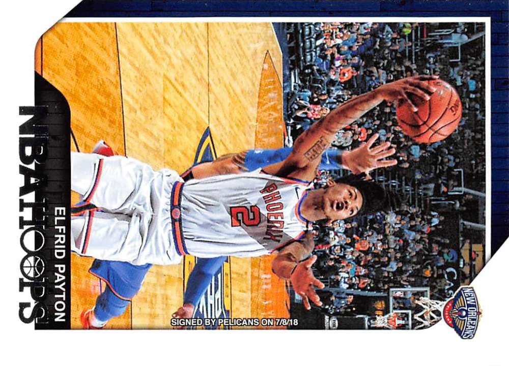 2018-19 Panini Hoops #117 Elfrid Payton  New Orleans Pelicans  V89721 Image 1