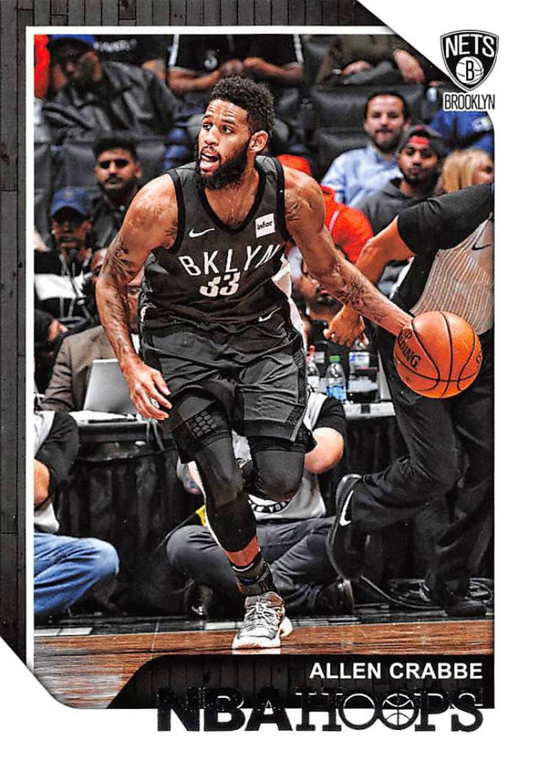 2018-19 Panini Hoops #128 Allen Crabbe  Brooklyn Nets  V89729 Image 1