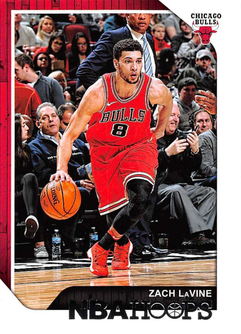 2018-19 Panini Hoops #164 Zach LaVine  Chicago Bulls  V89753 Image 1