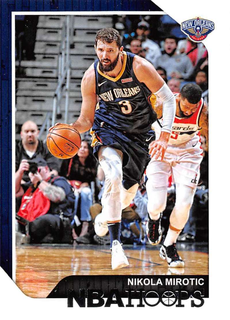 2018-19 Panini Hoops #201 Nikola Mirotic  New Orleans Pelicans  V89781 Image 1