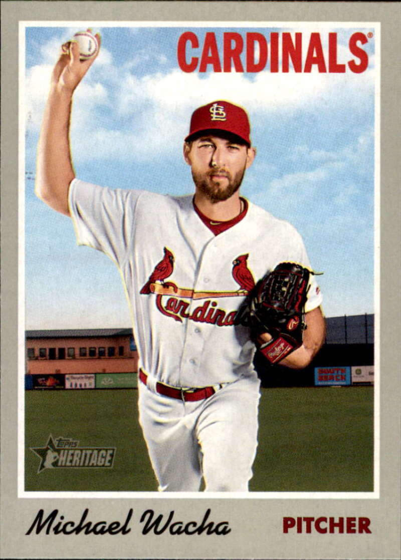 2019 Topps Heritage Baseball  #119 Michael Wacha  St. Louis Cardinals  V92475 Image 1