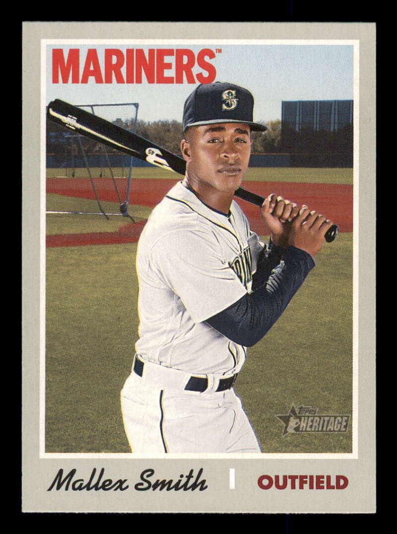 2019 Topps Heritage Baseball  #150 Mallex Smith  Seattle Mariners  V92488 Image 1
