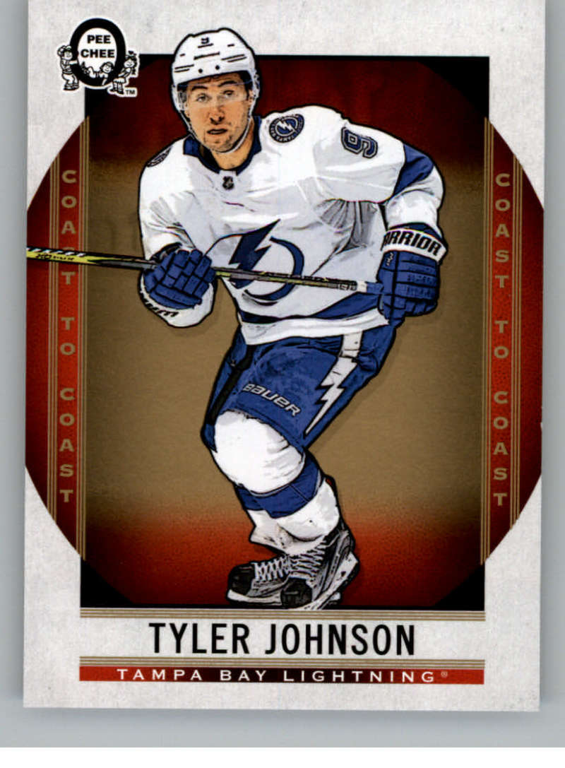 2018-19 OPC Coast to Coast  #35 Tyler Johnson  Tampa Bay Lightning  V93292 Image 1