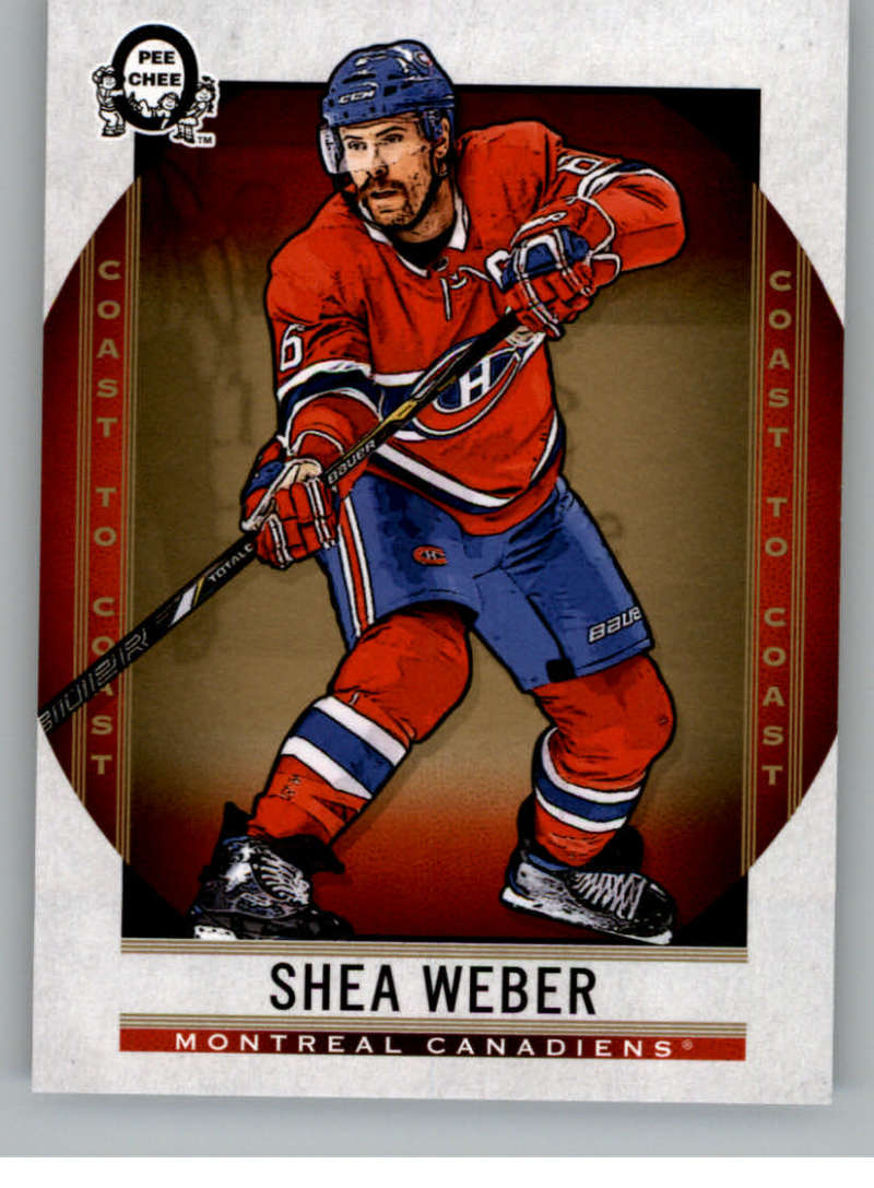 2018-19 OPC Coast to Coast  #91 Shea Weber  Montreal Canadiens  V93327 Image 1
