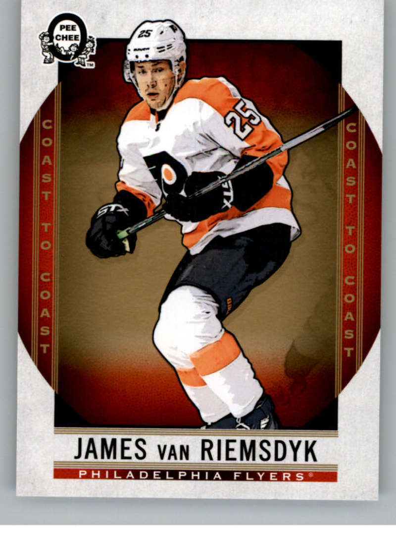 2018-19 OPC Coast to Coast  #97 James van Riemsdyk  Philadelphia Flyers  V93332 Image 1