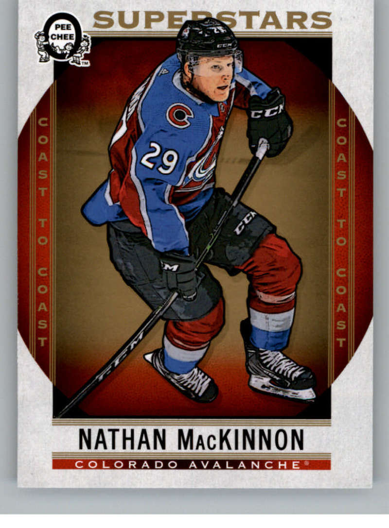 2018-19 OPC Coast to Coast  #105 Nathan MacKinnon  SP Avalanche  V93336 Image 1
