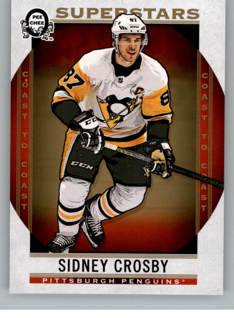 2018-19 OPC Coast to Coast  #120 Sidney Crosby  SP Pittsburgh Penguins  V93343 Image 1