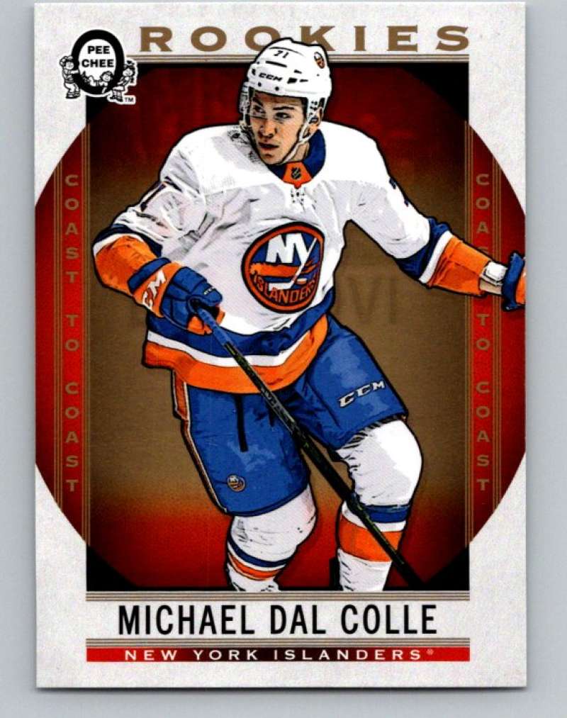 2018-19 OPC Coast to Coast  #164 Michael Dal Colle  RC Rookie SP  V93367 Image 1
