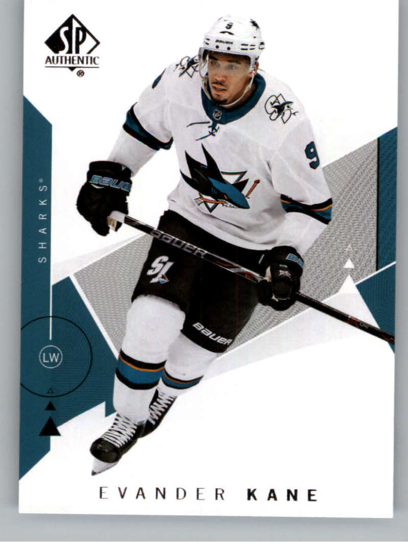 2018-19 SP Authentic #6 Evander Kane  San Jose Sharks  V93383 Image 1