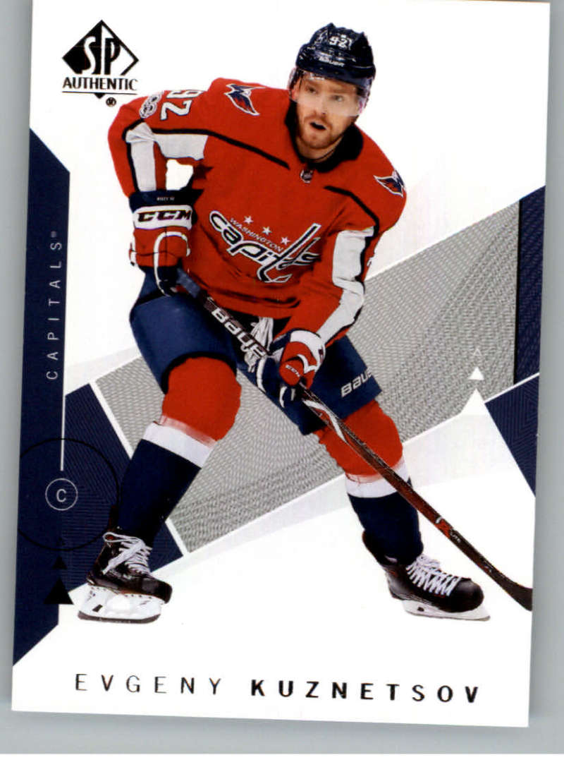 2018-19 SP Authentic #32 Evgeny Kuznetsov  Washington Capitals  V93406 Image 1