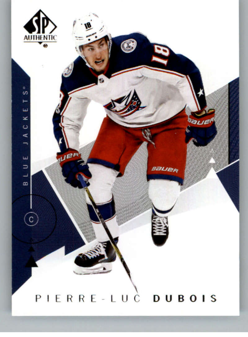 2018-19 SP Authentic #47 Pierre-Luc Dubois  Columbus Blue Jackets  V93428 Image 1