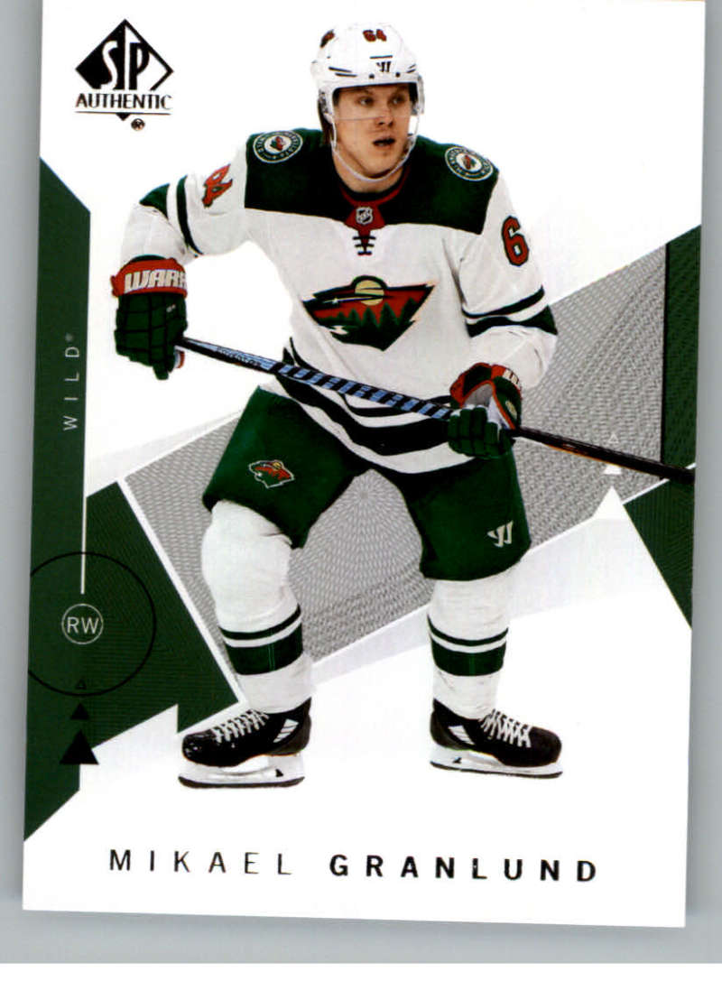 2018-19 SP Authentic #76 Mikael Granlund  Minnesota Wild  V93461 Image 1