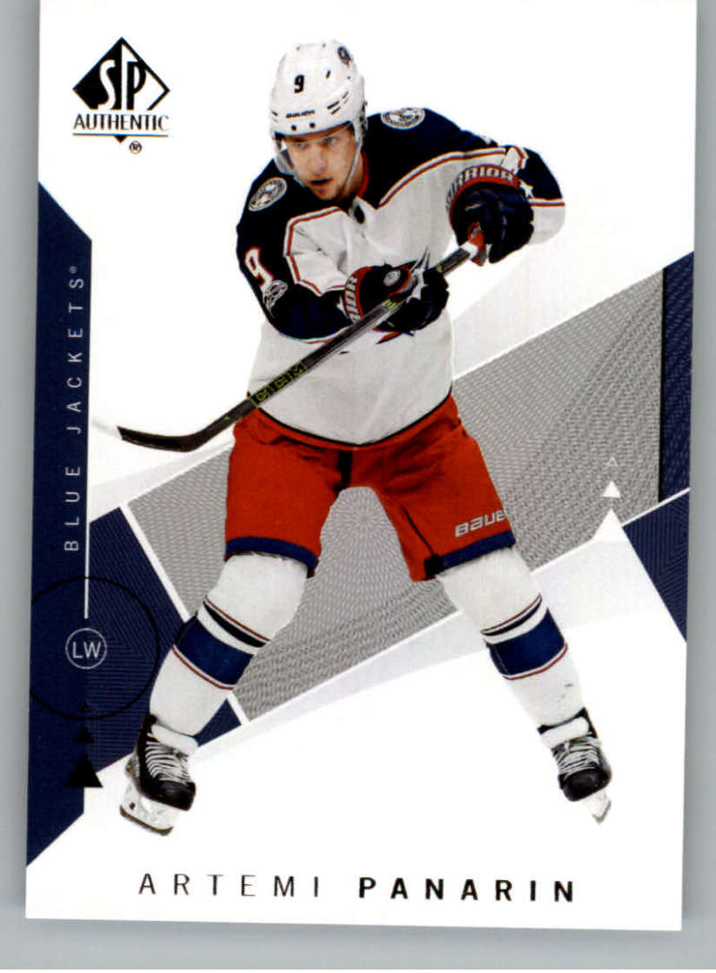 2018-19 SP Authentic #81 Artemi Panarin  Columbus Blue Jackets  V93470 Image 1