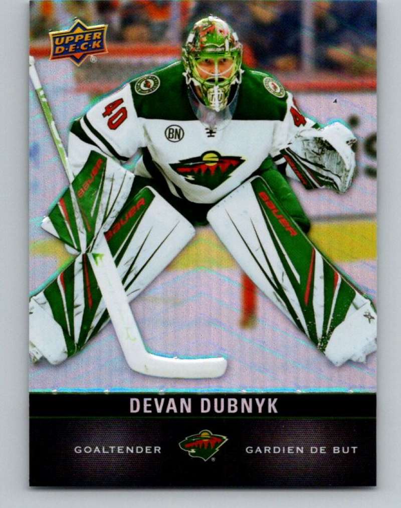 2019-20 Upper Deck Tim Hortons #56 Devan Dubnyk  Minnesota Wild  Image 1