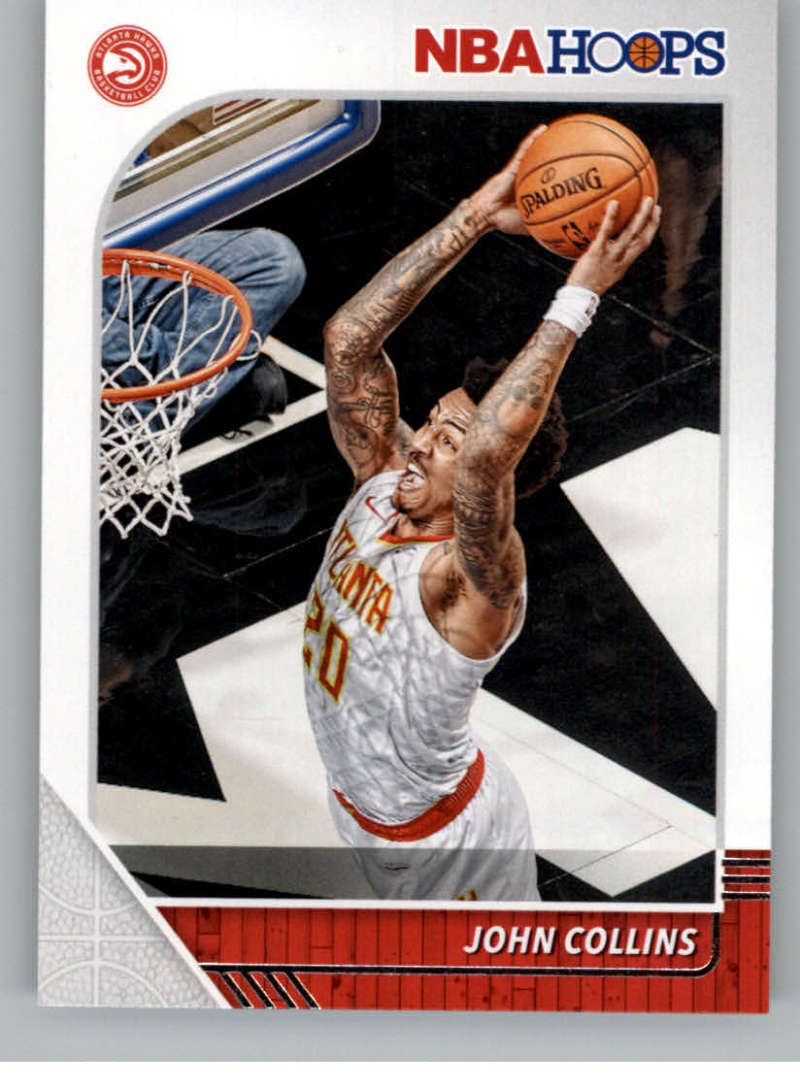 2019-20 Panini Hoops #2 John Collins  Atlanta Hawks  V89467 Image 1