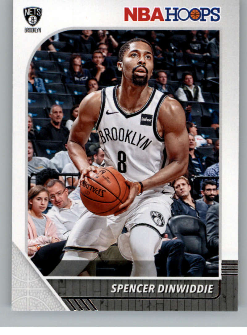 2019-20 Panini Hoops #13 Spencer Dinwiddie  Brooklyn Nets  V89472 Image 1
