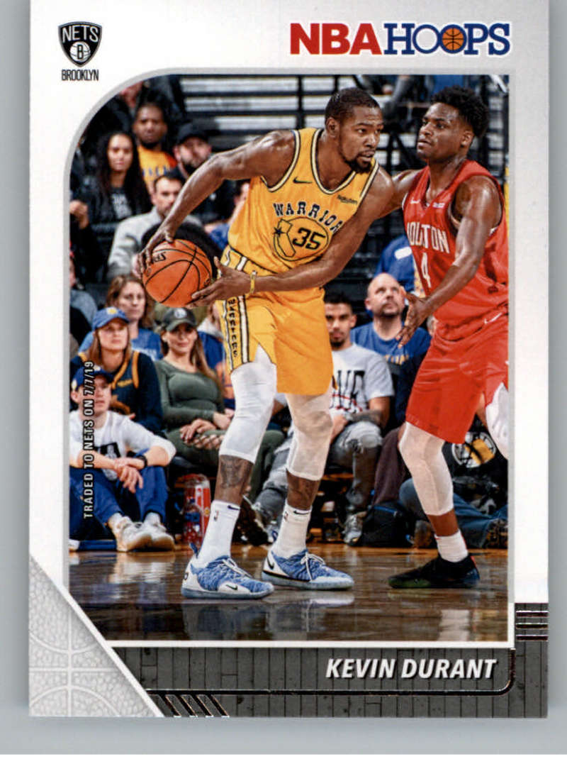 2019-20 Panini Hoops #61 Kevin Durant  Brooklyn Nets  V89511 Image 1