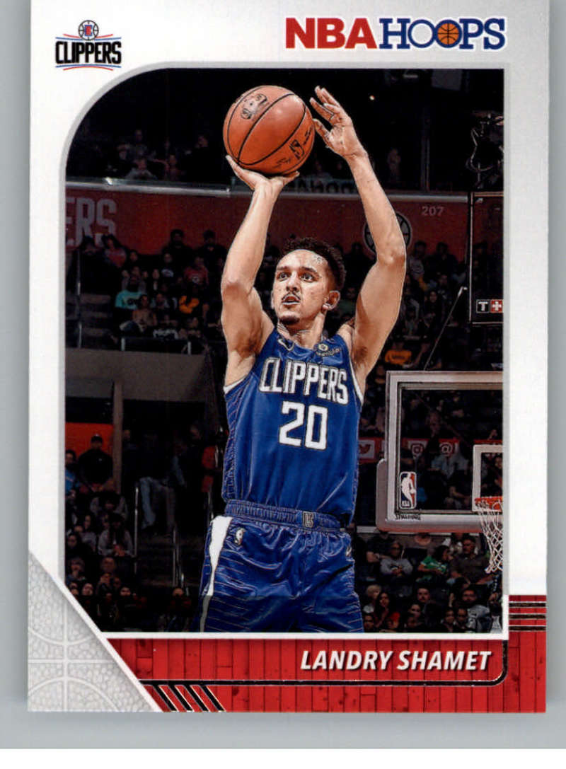 2019-20 Panini Hoops #83 Landry Shamet  Los Angeles Clippers  V89526 Image 1