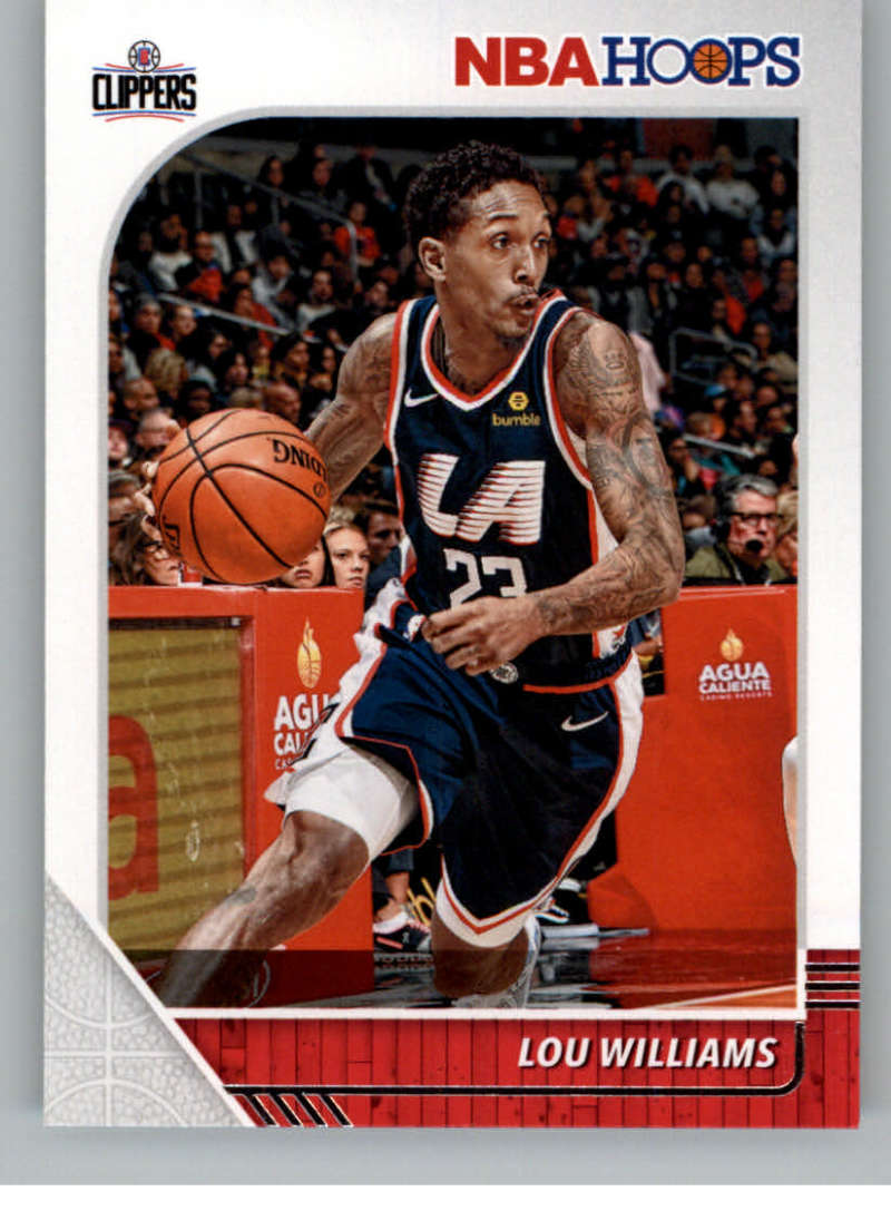 2019-20 Panini Hoops #84 Lou Williams  Los Angeles Clippers  V89528 Image 1