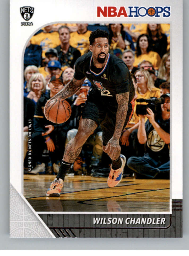 2019-20 Panini Hoops #86 Wilson Chandler  Brooklyn Nets  V89533 Image 1