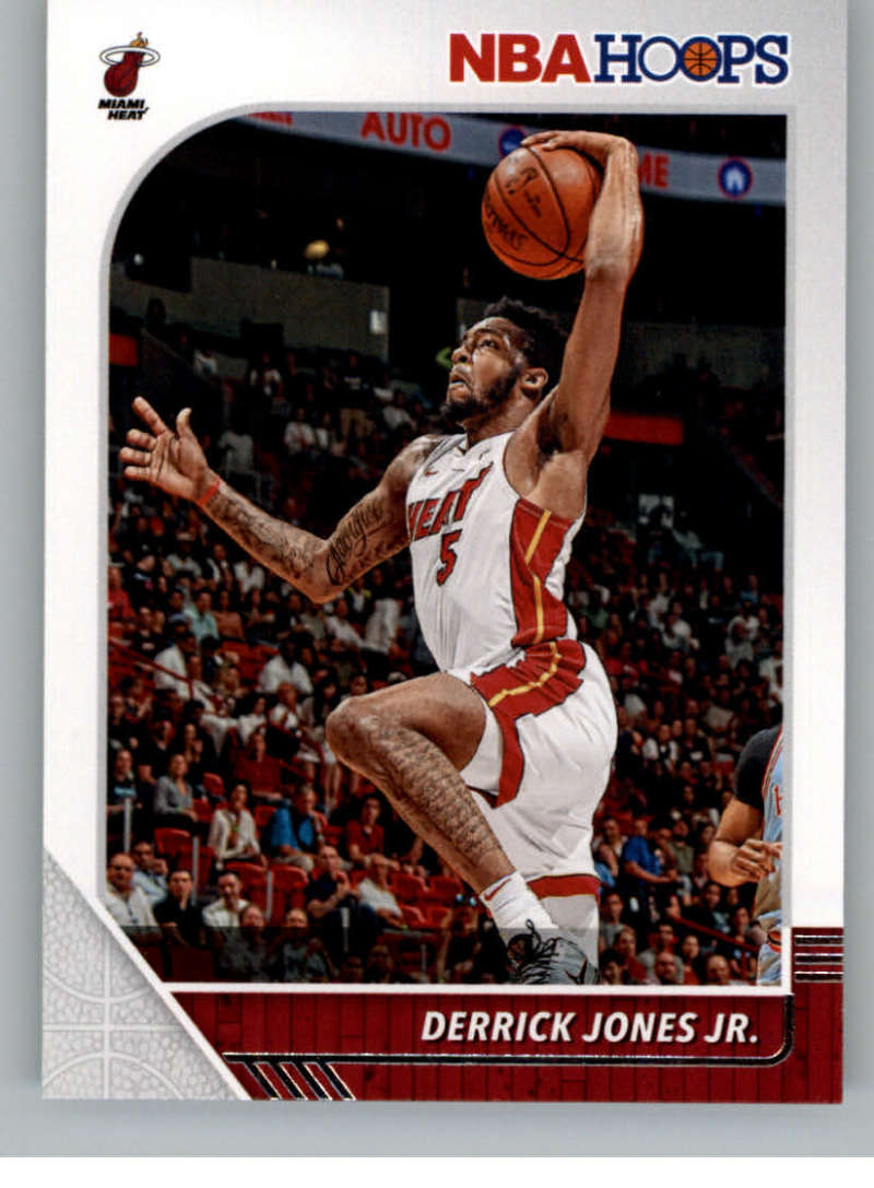 2019-20 Panini Hoops #101 Derrick Jones Jr.  Miami Heat  V89541 Image 1