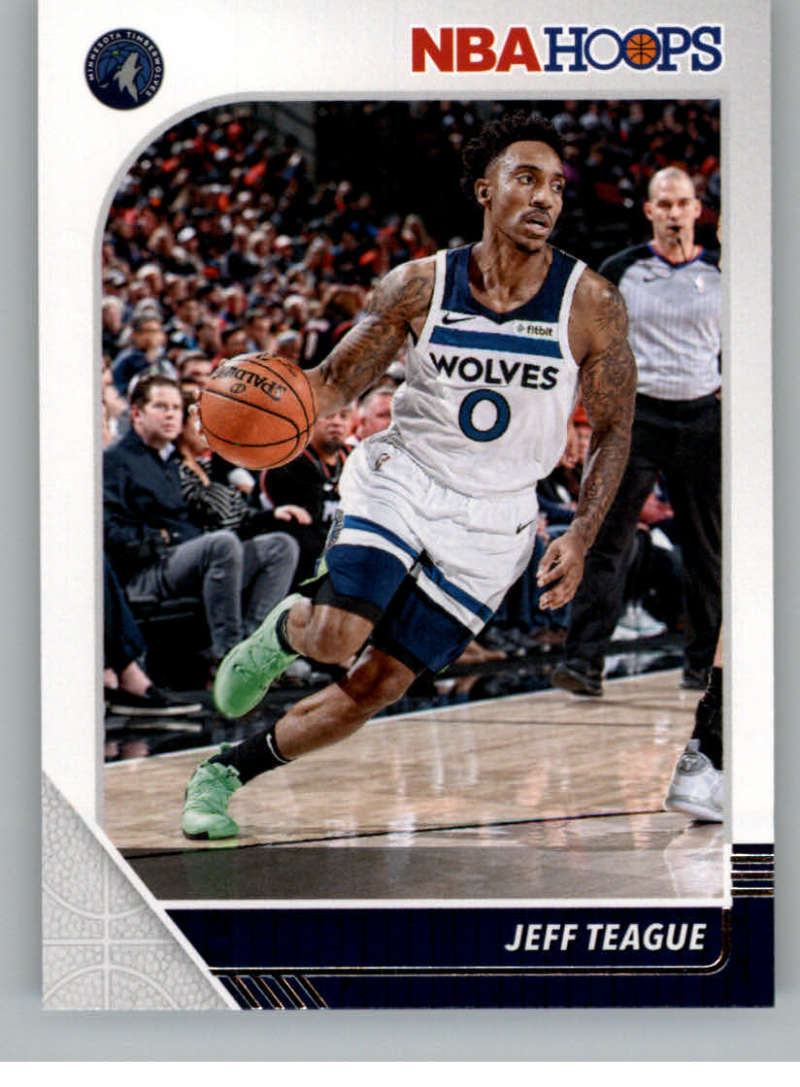 2019-20 Panini Hoops #115 Jeff Teague  Minnesota Timberwolves  V89553 Image 1